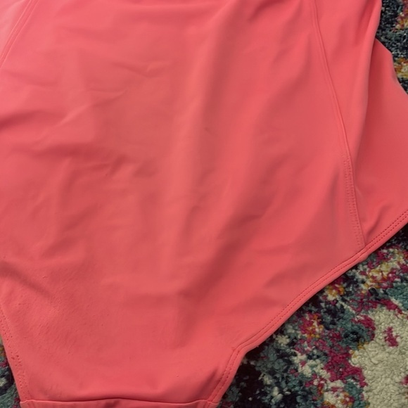 Kortni Jeane melon pink high waisted swim bottoms large - Picture 7 of 10